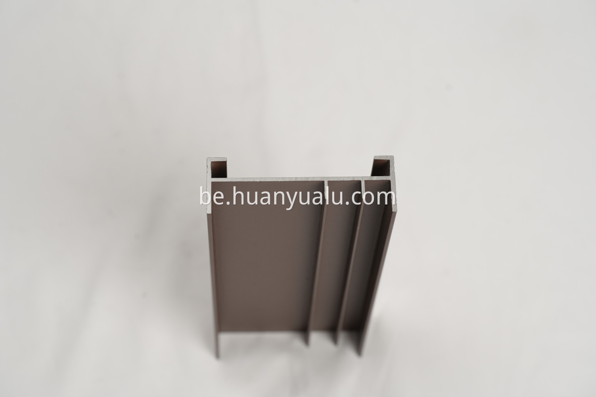 Spray painted door and window profiles